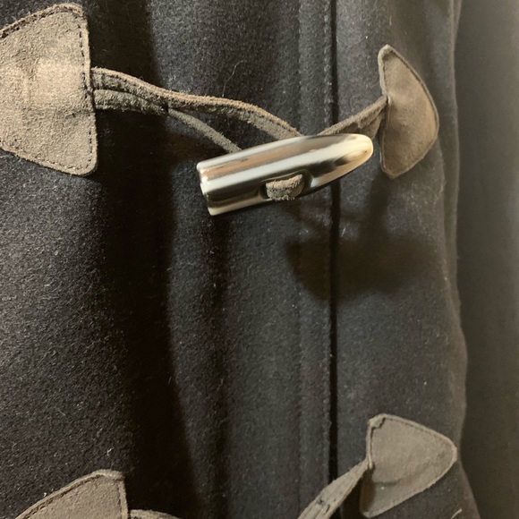 GAP Women’s Toggle Button Navy Blue Wool Peacoat M - Picture 4 of 4